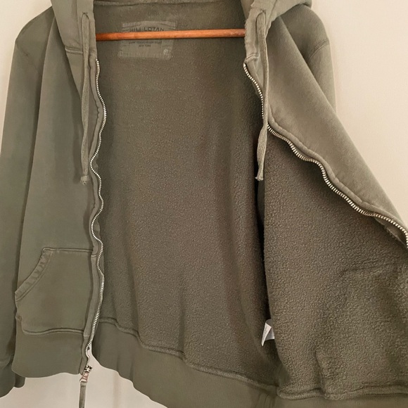 Nili Lotan Olive Green Hoodie - Picture 11 of 13
